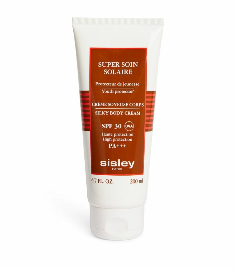 Bath & Body * | Sale Sisley Super Soin Solaire Silky Body Cream Spf 30 (200Ml)